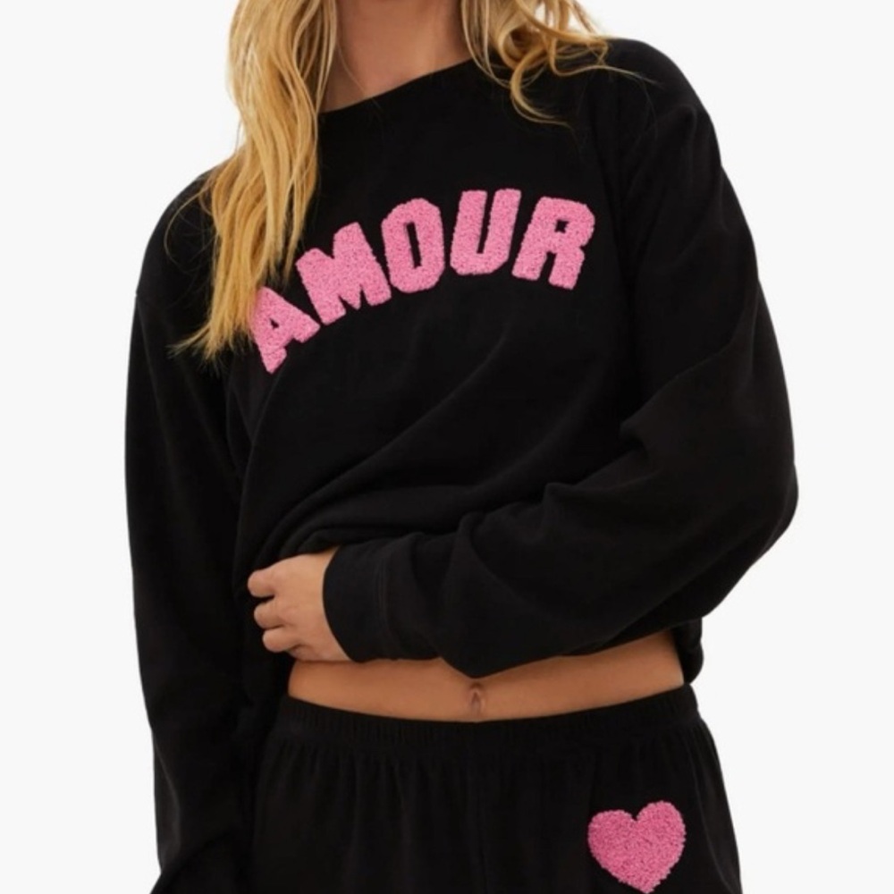 Beach Riot Cassia Amour Sweatshirt